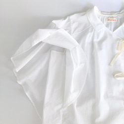 wing p blouse (white cotton) 6枚目の画像