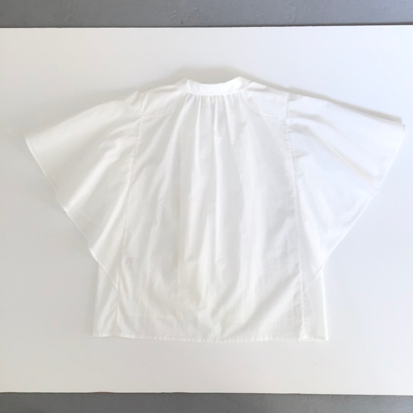 wing p blouse (white cotton) 7枚目の画像