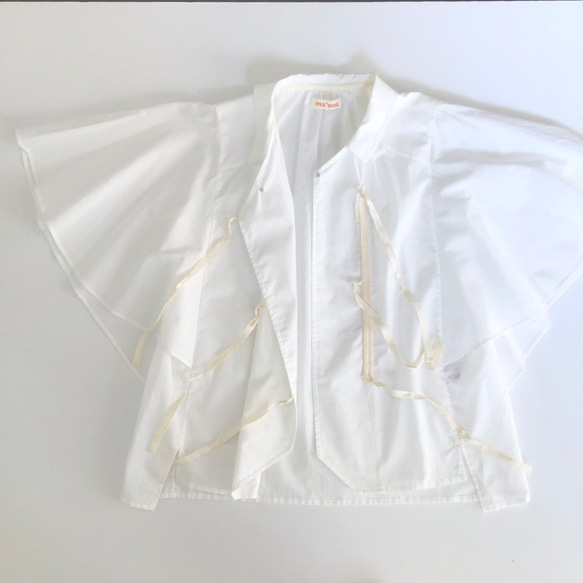 wing p blouse (white cotton) 8枚目の画像