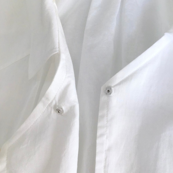 wing p blouse (white cotton) 9枚目の画像