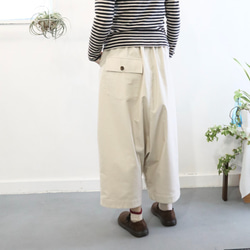 semi-suede bakers sarruel 2nd pants (olive) 6枚目の画像