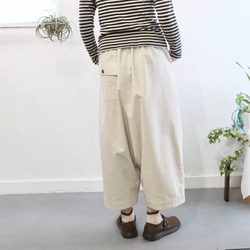 semi-suede bakers sarruel 2nd pants (olive) 7枚目の画像