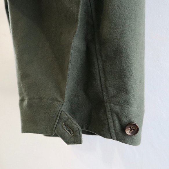 semi-suede squash pants (olive) 6枚目の画像