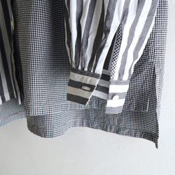 organic cotton frill pocket blouse (pattern mix) 3枚目の画像