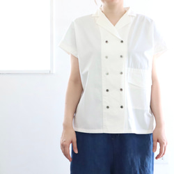 tailored french shirt (w/organic cotton) 1枚目の画像