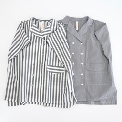 tailored french shirt (p/organic cotton) 1枚目の画像