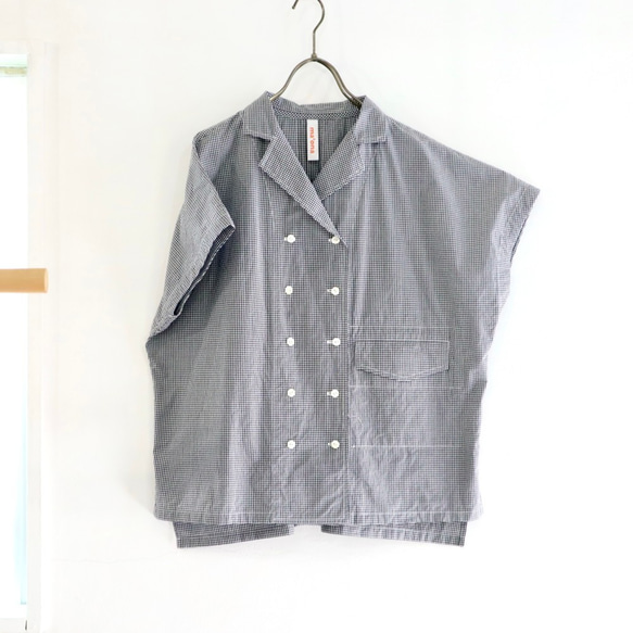 tailored french shirt (p/organic cotton) 6枚目の画像