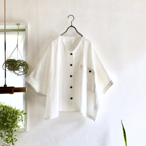 loosey goosey shirt  (white) 1枚目の画像