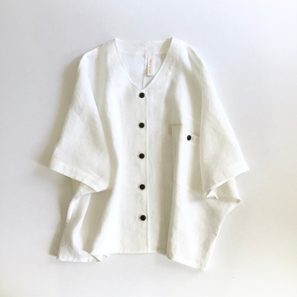 loosey goosey shirt  (white) 3枚目の画像