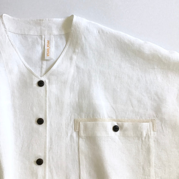 loosey goosey shirt  (white) 6枚目の画像