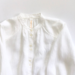 flopsy P blouse (white x wb) 4枚目の画像