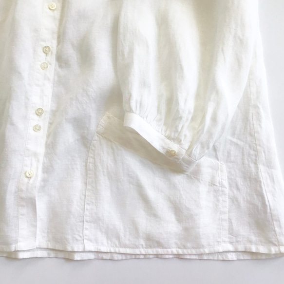 flopsy P blouse (white x wb) 5枚目の画像