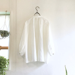 flopsy P blouse (white x cb) 2枚目の画像