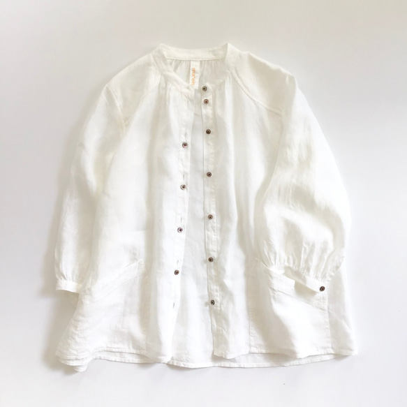 flopsy P blouse (white x cb) 9枚目の画像