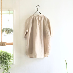 cook P blouse (sand beige) 2枚目の画像