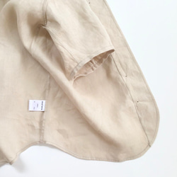 cook P blouse (sand beige) 10枚目の画像