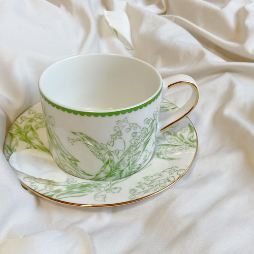 すずらんのカップ&ソーサー ティーカップ ayayan 通販 11700277