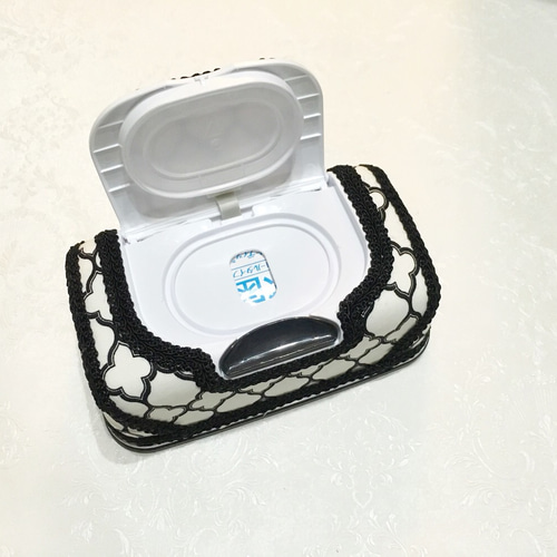 再販】おしゃれ♡モロッカン柄のウェットティッシュケース ティッシュ 