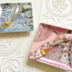 華麗的♡Pucci花紋板和叉子套裝 第4張的照片