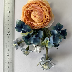 髪飾り、花飾り（クリップ&ピンの2way） 6枚目の画像