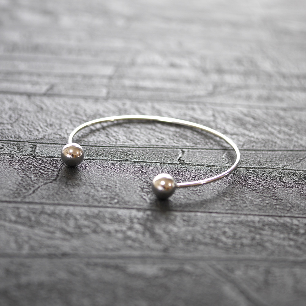 SILVER925-11 バングル シルバ−925 調整可能　巾着付  ジュエリー シルバー ゴールド ブレスレット