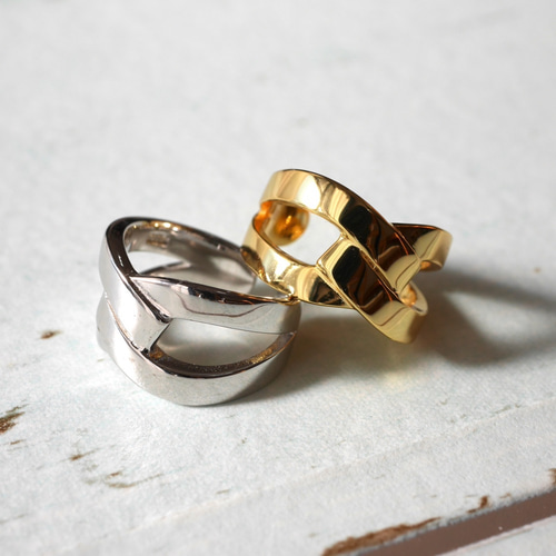 シルバー925リング19号前後 リング シルバー925 指輪 メンズ デザインリング 編み込み