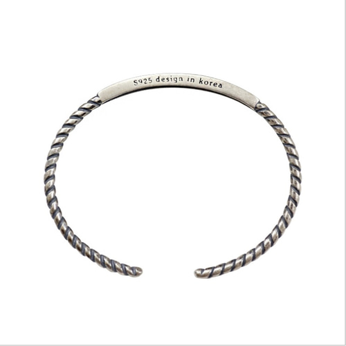 SILVER925-7 バングル シルバ−925 調整可能 巾着付 ジュエリー