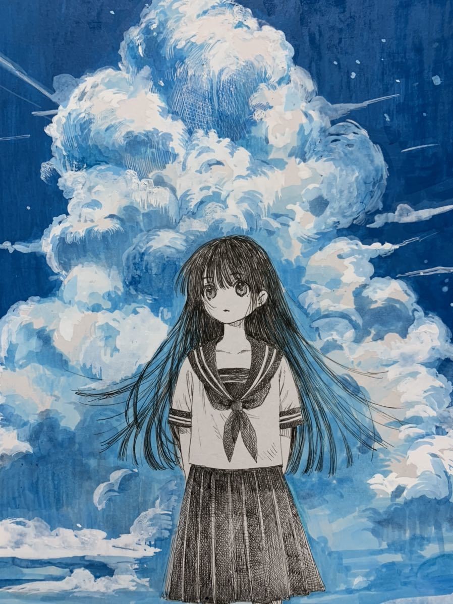 手描きイラスト　オリジナル 6,375円