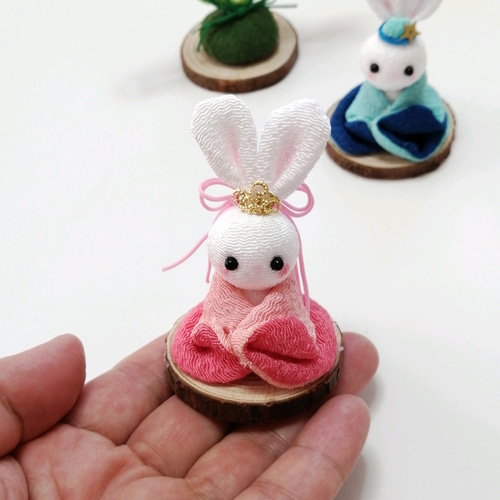 ちりめん細工うさぎさんの七夕さま Amazon.co.jp: ちりめん細工うさぎと七夕置物 : ホーム＆キッチン