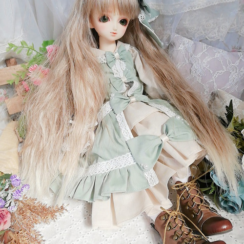 SDM/MDDサイズ ディーラー製ドレスセット(ブルー) 着せ替え服