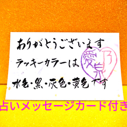 書道家が書く【開運★ﾍﾟｯﾄ命名書】4匹用 ﾗｯｷｰｶﾗｰ占い付 多頭飼い 縁起物 贈り物 ﾌﾟﾚｾﾞﾝﾄ 犬 猫 3枚目の画像