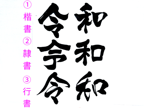 書道家が書く【ｷｬﾝﾊﾞｽ★兄弟命名書】選べる占い付★選べる書体★出産祝い★命名★命名式★お七夜★お食い初め★双子★年子 2枚目の画像