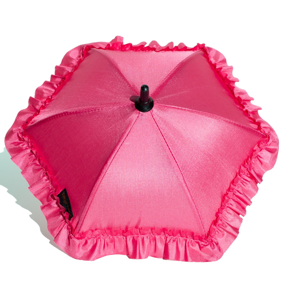 ミニチュア傘 フリル トロピカルピンク その他インテリア雑貨 Tokyo