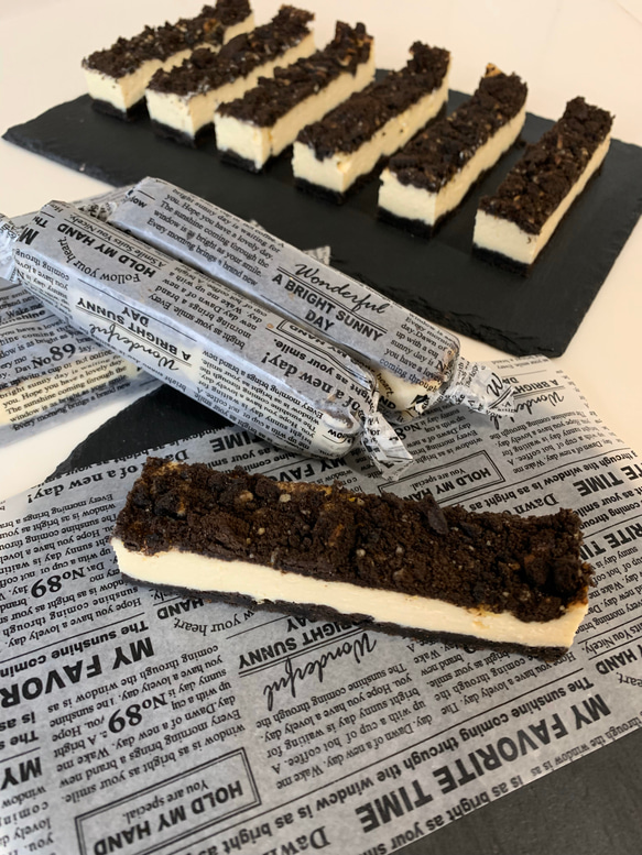 ☆スティックチーズケーキ☆クッキークリーム【ギフトBOX（5本入）】◆誕生日プレゼントや記念日ギフトにも☆ 6枚目の画像