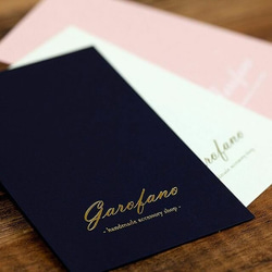 リピート用】箔押しアクセサリー台紙印刷［55mm×55mm］／ワンポイント