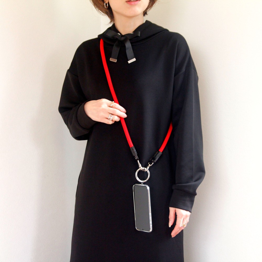 最強 ショルダーストラップ（トマトレッド）