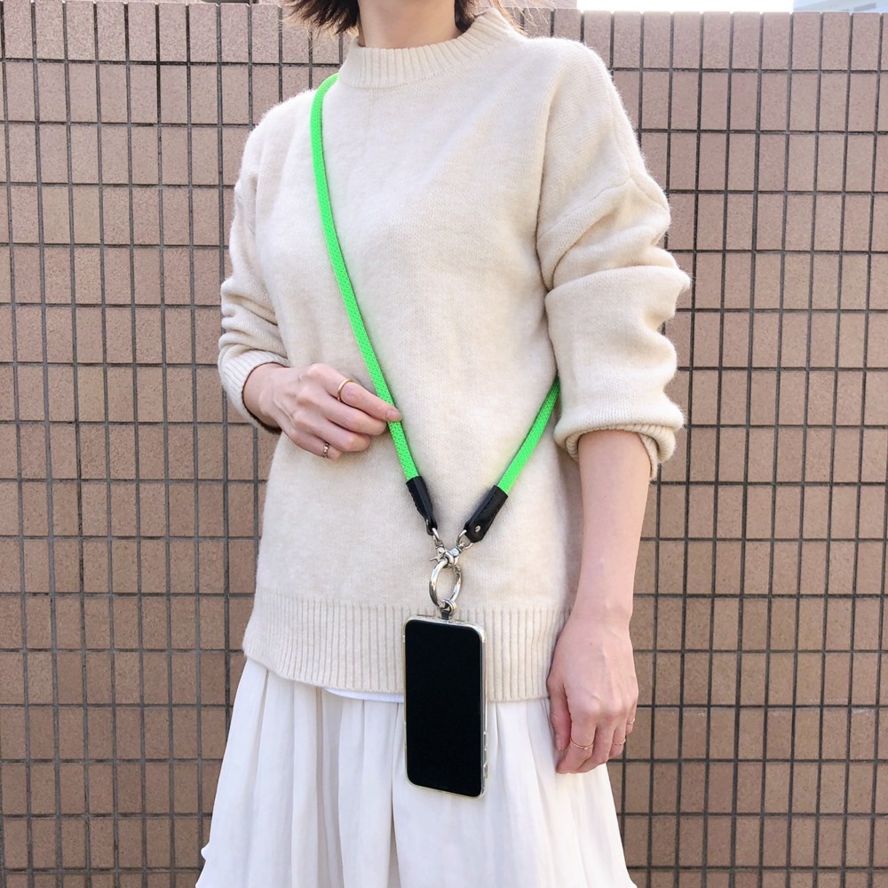最強 ショルダーストラップ（ネオングリーン）