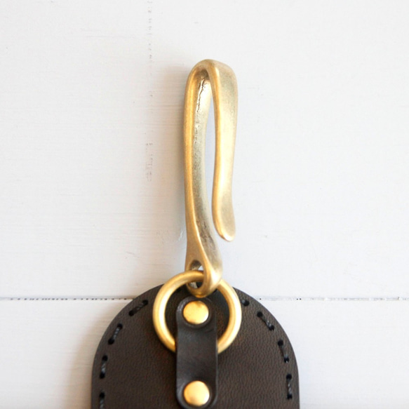 聴診器 ホルダー（SMILE スマイリー・ブラック） 3枚目の画像