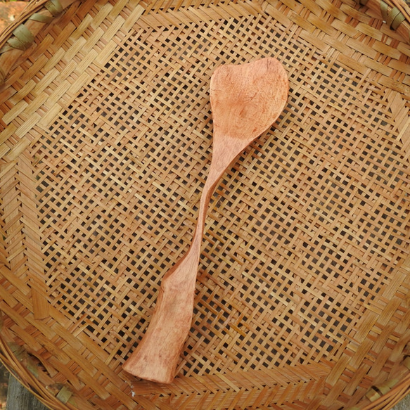 ウッドクラフト　柿の木のスプーン 7枚目の画像
