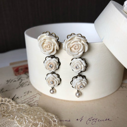 薔薇 ピアス のおすすめ人気通販 検索結果｜Creema(クリーマ 