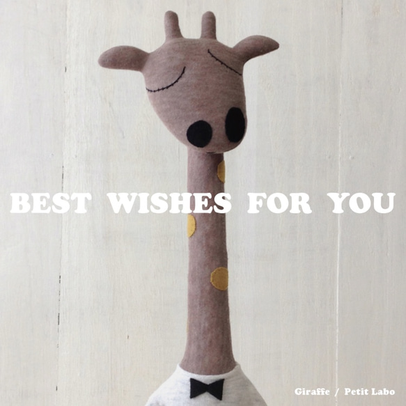 Giraffe【Best wishes for you】 1枚目の画像
