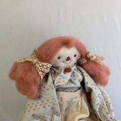 ダークブラウンのヘアー 懐かしのカントリードール その他人形