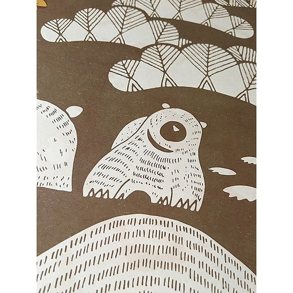 復古現代冬季海報/改良B2尺寸（670 x 440毫米） 第3張的照片