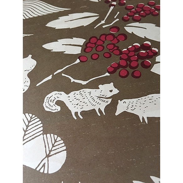 復古現代冬季海報/改良B2尺寸（670 x 440毫米） 第4張的照片