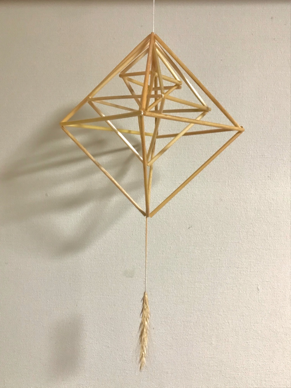 初めてのヒンメリ・オーガニックライ麦(糸と針付き) キット himmeliの 