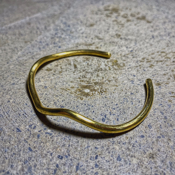 Brass bangle #4 1枚目の画像