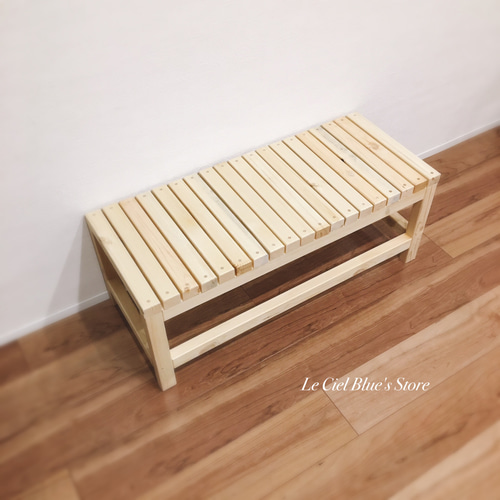 木製ベンチ 国産ハンドメイド カントリーベンチ オーダー可