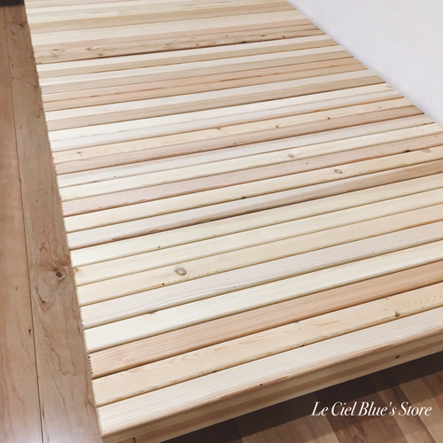 分割式】すのこベッド シングルサイズ その他家具 家具工房KARIMIKI