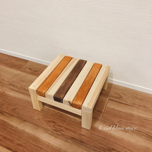 カラフルすのこ2段ベンチチェア ソファ・ベンチ 家具工房