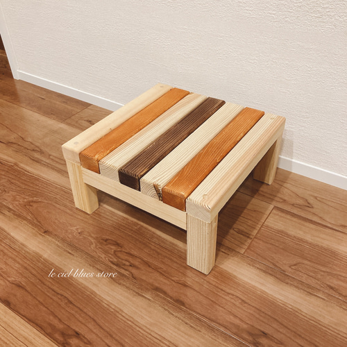 ハンドメイド すのこ 踏み台 オーダー受け付けます。